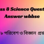 Class 8 Science Question Answer wbbse